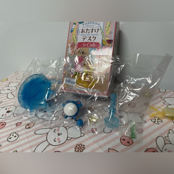 Pokemon Marill Accessory Tray Re-Ment Desktop Trading Figure Anime Toy - Picture 9 of 15